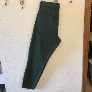 Lucky brand mid rise crop Ava jeans size 10